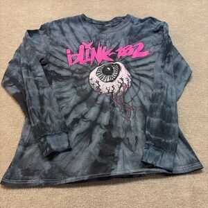 Blink-182 Tie Dye Long Sleeve Graphic Tee (Size M) 1919